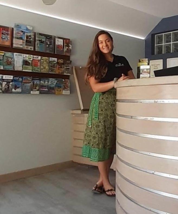 TAYLA Rumours Luxury Villas and Spa Receptionist Desk