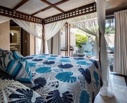 beachside villa bedroom